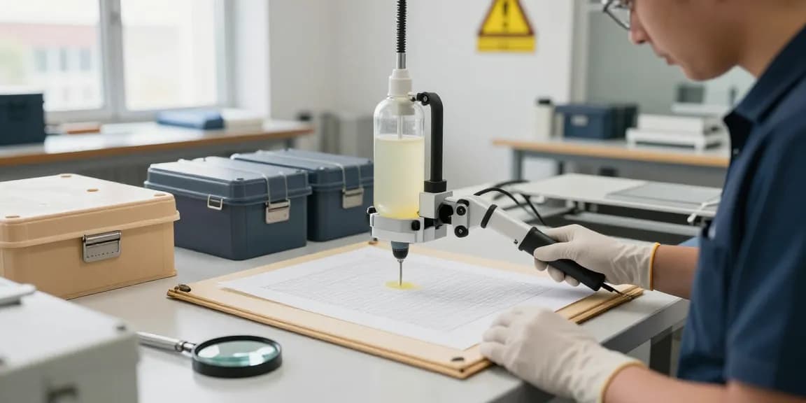 Quy trình bóc sổ đỏ ép plastic trong môi trường xưởng chuyên nghiệp để khôi phục tài liệu chất lượng cao.
