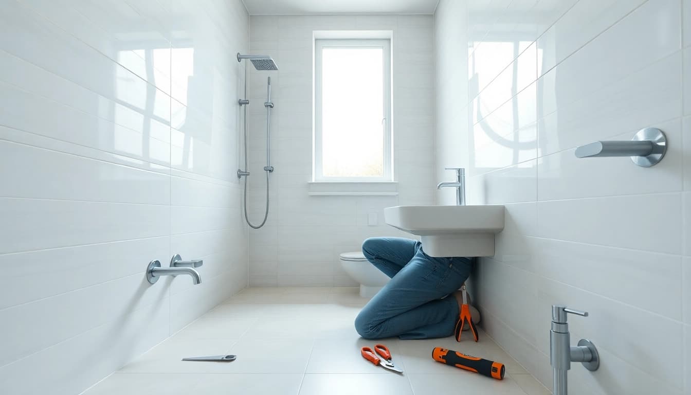 Professional bathroom installation trafford showcasing skilled craftsmanship and contemporary design.
