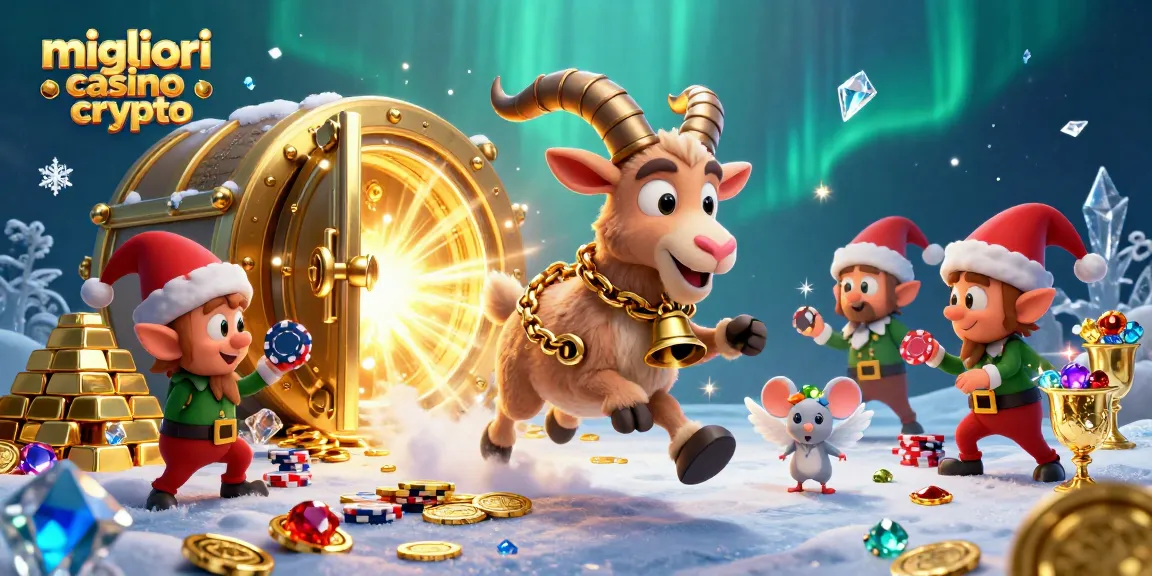 I migliori casino crypto offrono un'esperienza di gioco unica con Krampus, un topo, e folletti ladri di chips.
