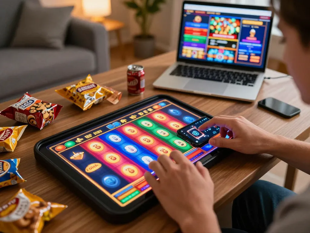 Engaging gameplay on casinò americani online displayed on smartphone with stakes being placed.