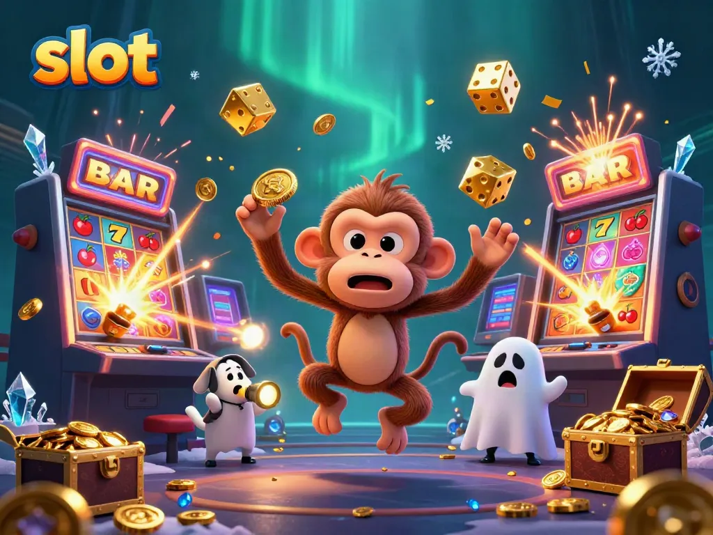 Gairahkan slot dengan hantu jahil dan anjing pemburu di kasino hantu penuh koin emas