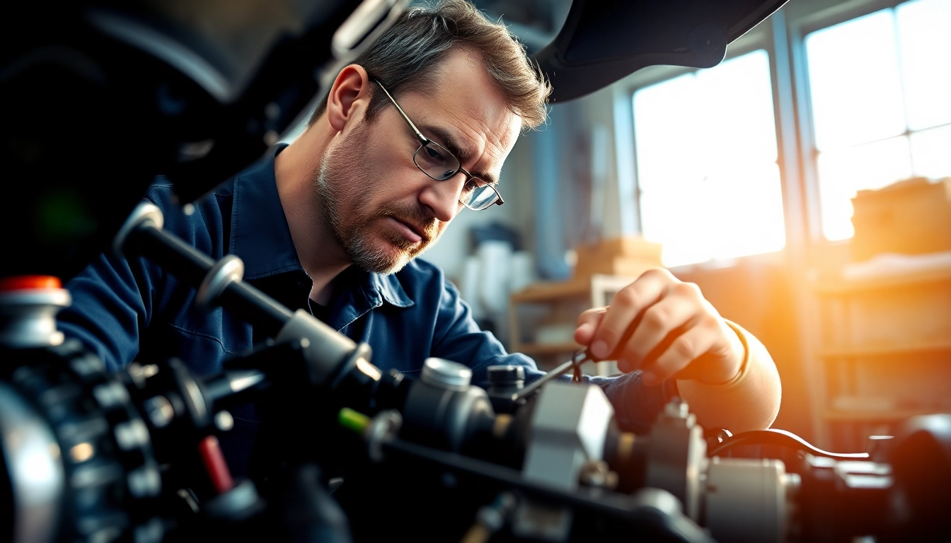 Assessing mechanical breakdown coverage alternative in an auto repair setting with precision and focus.