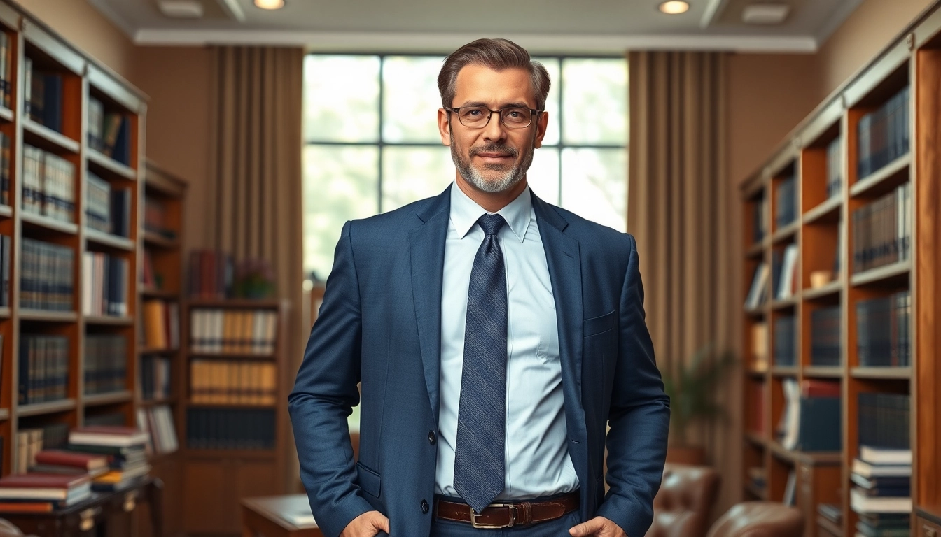 Dedicated truck accident attorney Clearwater successfully engaging with a client in an office environment.