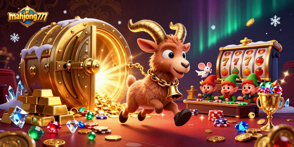 Engage in Mahjong777's festive casino filled with vibrant characters and winning treasures.