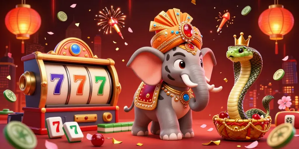 Experience the thrill of casinos that take credit cards in this vibrant 3D casino scene with dynamic characters and rich symbols.