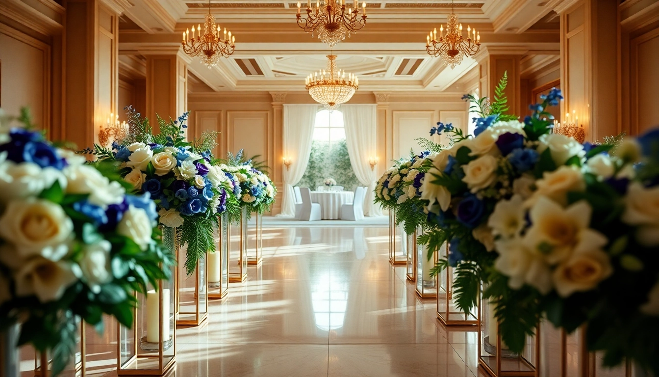 Stunning Wedding Event Space Jacksonville with elegant floral arrangements and stylish decor.