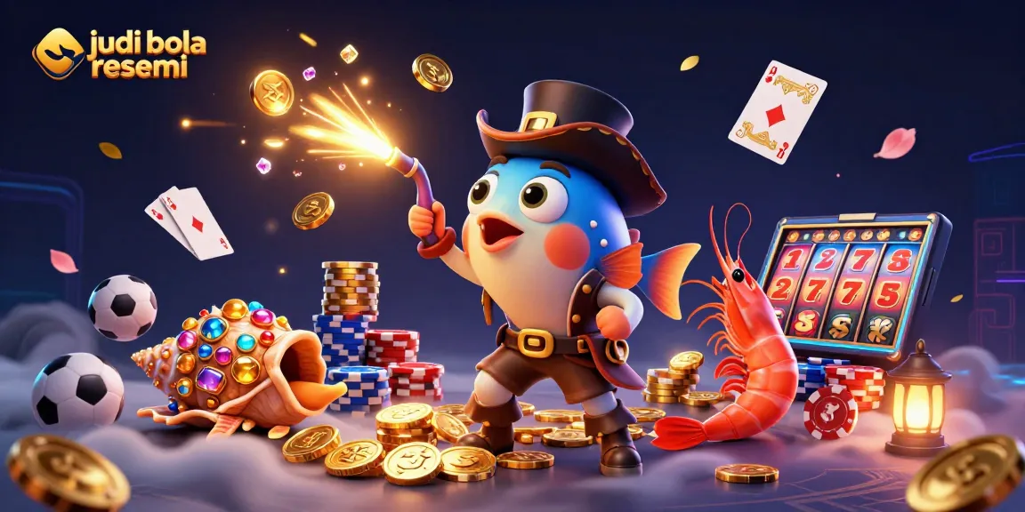 Engage with judi bola resmi by exploring vibrant betting scenes filled with playful sea creatures.