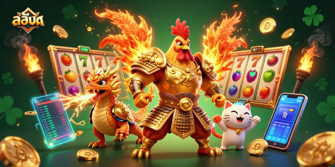 Experience the excitement of สล็อต with vibrant symbols, characters, and mystical elements in a thrilling casino adventure.