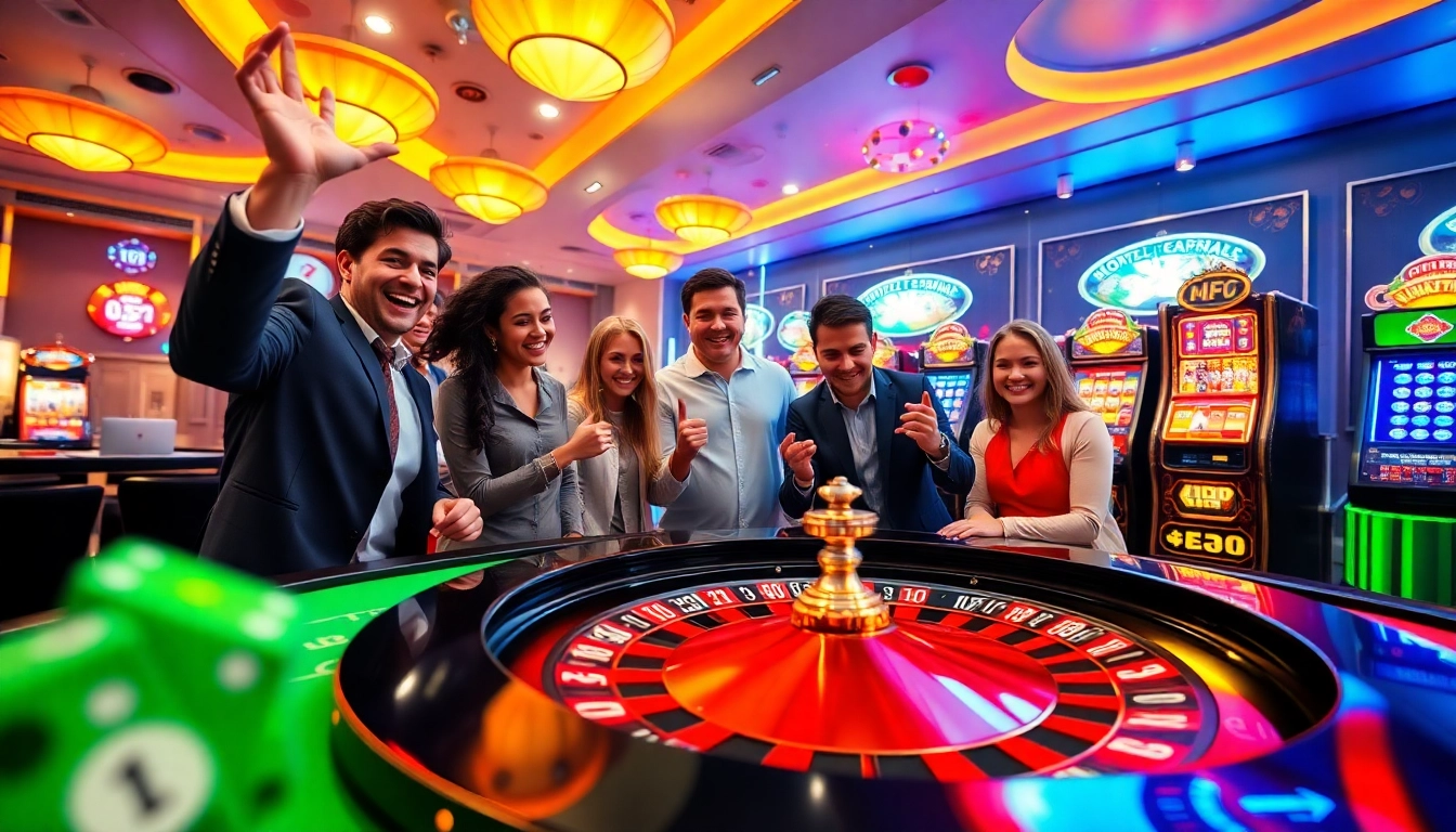 Experience the thrill of Canadian casinos online with friends at a virtual roulette table.