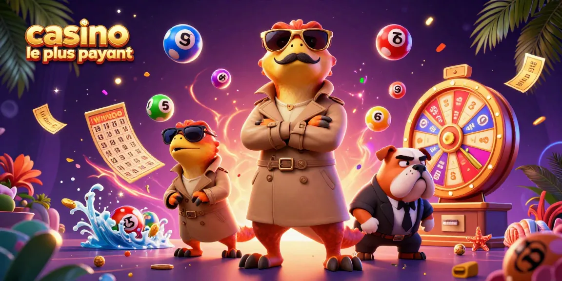 Les raptors en trench coat devant un casino, représentant le casino en ligne le plus payant avec des éléments de jeu dynamiques.