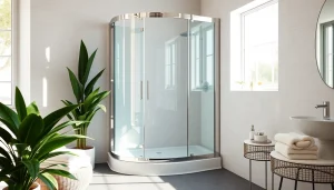 Erleben Sie die stilvolle sonni Duschkabine in einem modernen Badezimmer mit eleganter Ausstattung.