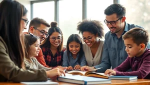 Engaging educational activities showcasing collaboration and diversity in education.