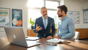 신용카드 한도 현금화에 대해 설명하는 금융 상담사의 모습