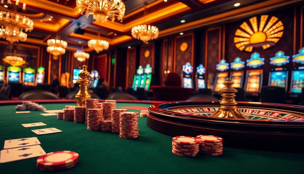 Engage in thrilling games at https://i9bett.cn.com/ with vibrant casino visuals featuring poker, roulette, and slot machines.