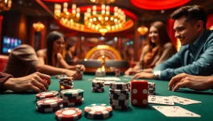 Experience the excitement of 98win.com with immersive casino gaming, featuring poker chips and roulette.