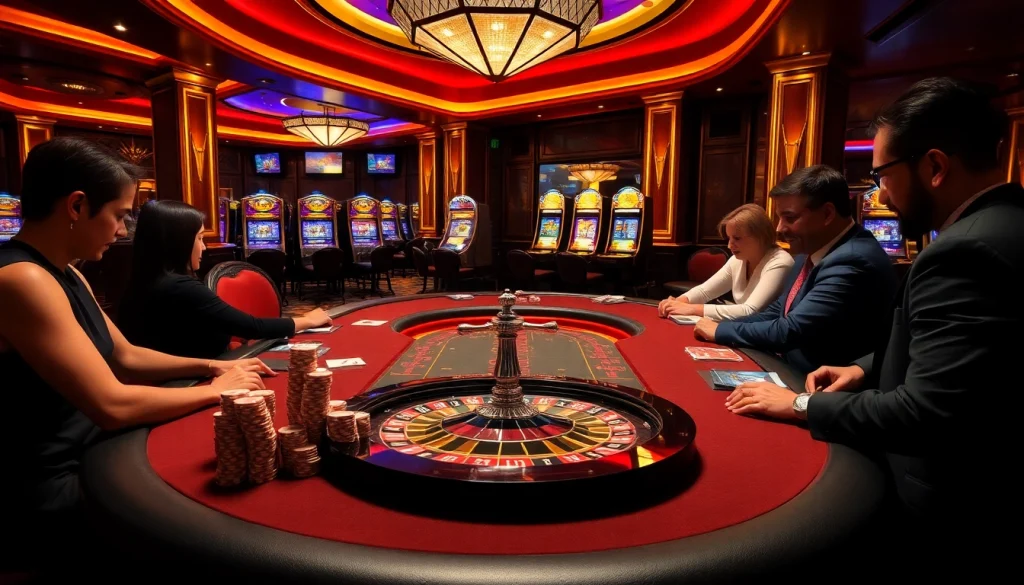 Experience intense poker action at MM 88's luxurious casino.
