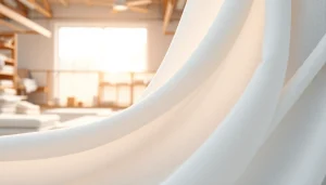 Verken hydrofiel katoen met een mooie textuur in een textielatelier.