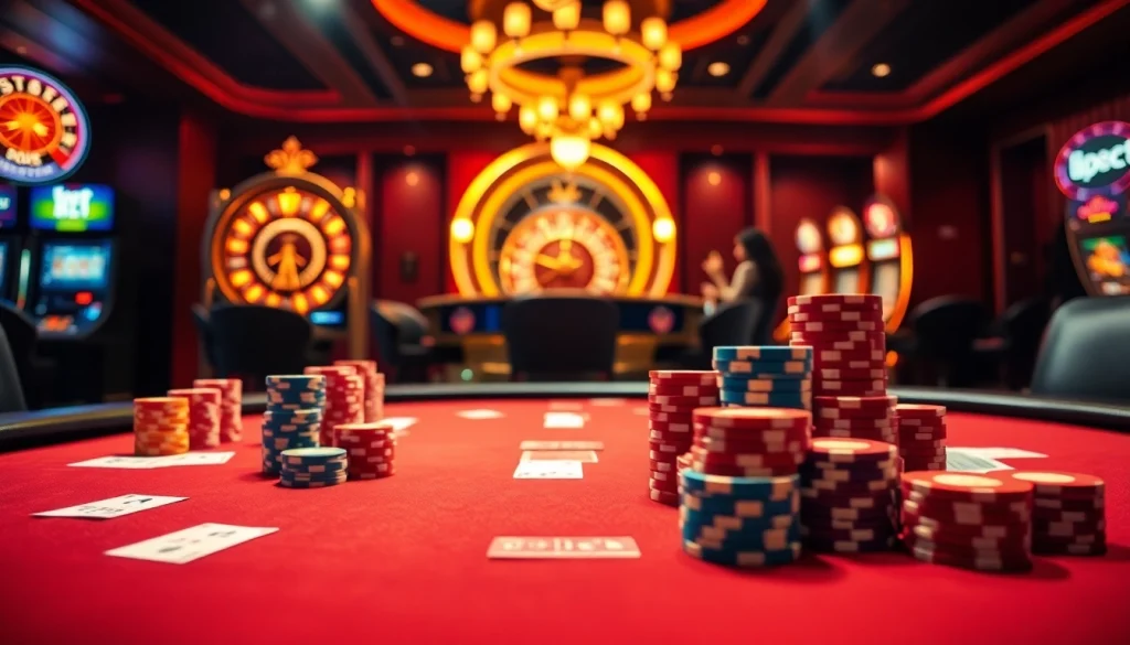 Experience the excitement at i9bet with high-stakes poker games and vibrant casino action.