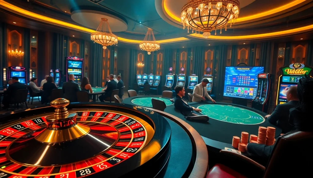 Vivez l'excitation au meilleur casino en ligne 2026, avec une roue de roulette palpitante et des tables de poker élégantes.