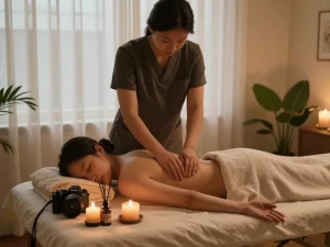 평온한 가정 환경에서 출장안마를 수행하는 경험이 풍부한 치료사.