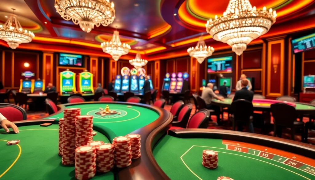 Découvrez l'excitation du meilleur casino en ligne 2026 avec des tables de poker dynamiques et des machines à sous.