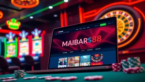 Rasakan pengalaman permainan yang mendebarkan di MABAR88 dengan mesin slot yang berwarna-warni dan antarmuka yang ramping untuk perjudian online.