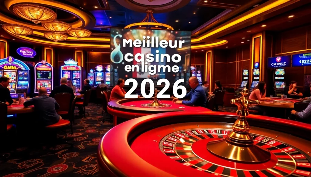 Vivez l'excitation au meilleur casino en ligne 2026 avec des tables vibrantes et un gameplay palpitant.