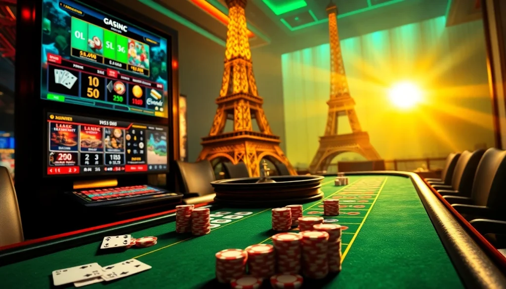 Vivez des jeux palpitants au casino en ligne France avec des tables vibrantes et des configurations professionnelles.